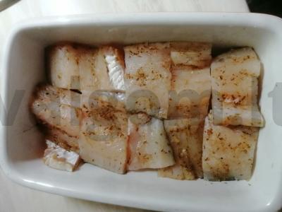 Lydekos filė po grybų šubėmis Žingsnis 3