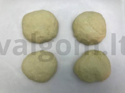 Vegetariška plokštelė, pagaminta su sūrymu Žingsnis 2