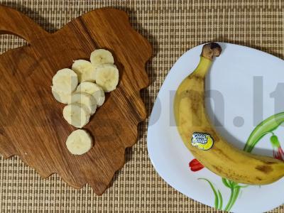 Grikių košė su pienu ir bananais Žingsnis 3