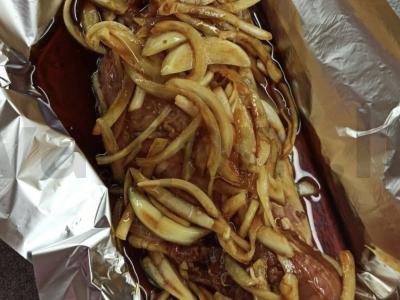 Kepta nugarinė su sojų padažu Žingsnis 2