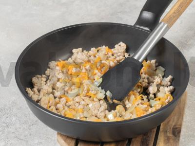 Bulvių zrazai su grybais ir sūriu Žingsnis 4