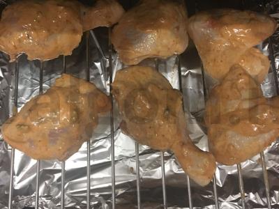 Auksinės vištienos šlaunelės, sparneliai, kojos Žingsnis 2