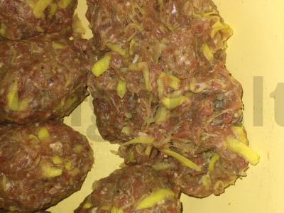 Namų kotletai iš jautienos ir kalakutienos Žingsnis 2