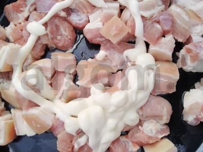 Kepta šoninė su bulvėmis Žingsnis 2