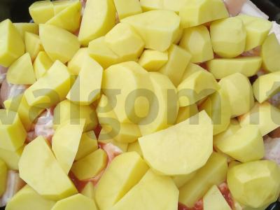 Kepta šoninė su bulvėmis Žingsnis 4