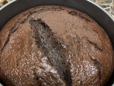 Šokoladinis biskvitas ant verdančio vandens Žingsnis 10