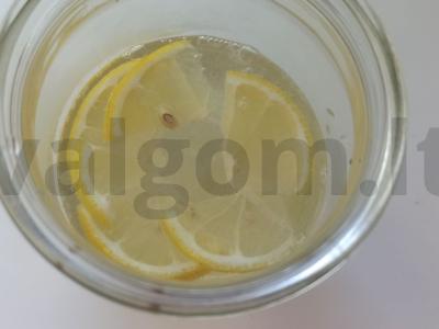 Limonadas su gazuotu vandeniu, medumi ir melisa Žingsnis 3