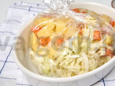 Daržovių troškinys su džiovinta petražole Žingsnis 2