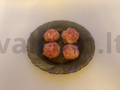 Užkandis „Krabų rutuliukai“ pagrindine nuotrauka