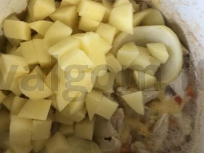 Vištienos sriuba iš krūtinėlės Žingsnis 6