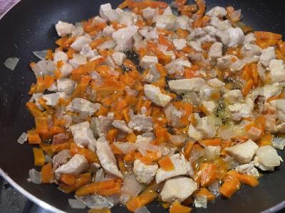 Greitas plovas su kiauliena ir daržovėmis Žingsnis 5