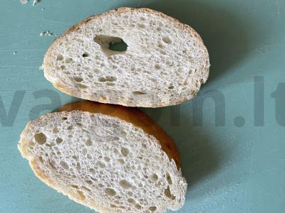 Sumuštinis su rūkytomis dešromis pusryčiams Žingsnis 1