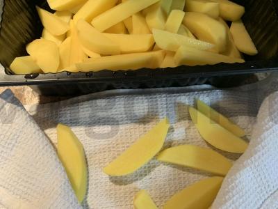 Keptas bulvės su „Tartaro“ padažu Žingsnis 2