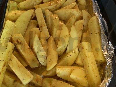 Keptas bulvės su „Tartaro“ padažu Žingsnis 6