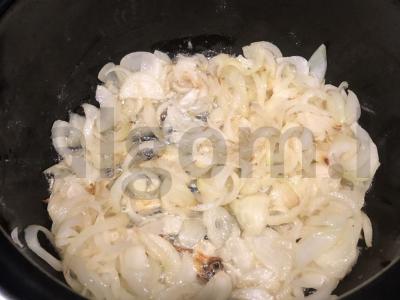 Anties plovas su morkomis ir svogūnais Žingsnis 1