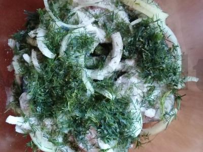 Skumbrijos sagudai Žingsnis 6