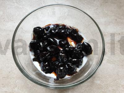 Grietinėlės - vaisių desertas Žingsnis 3