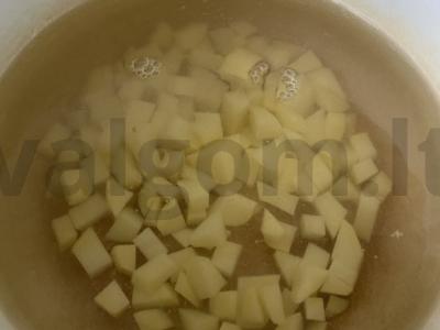 Harcho sriuba Žingsnis 3