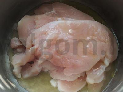 Keptas kalakutienos filė garstyčių ir majonezo marinate Žingsnis 2