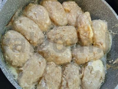 Žuvies kotletai su manų kruopomis Žingsnis 7