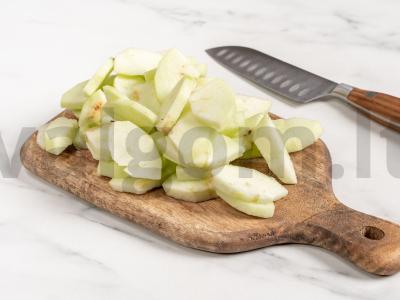 Obuolių kremas Žingsnis 2