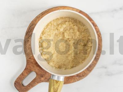 Obuolių kremas Žingsnis 8