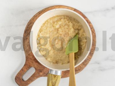 Obuolių kremas Žingsnis 9