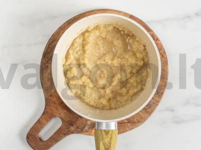 Obuolių kremas Žingsnis 10