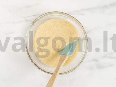 Obuolių kremas Žingsnis 14