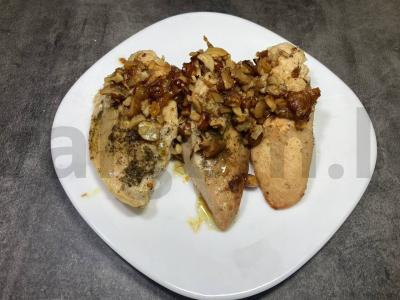 Vištienos krūtinėlė vyno padaže Žingsnis 2