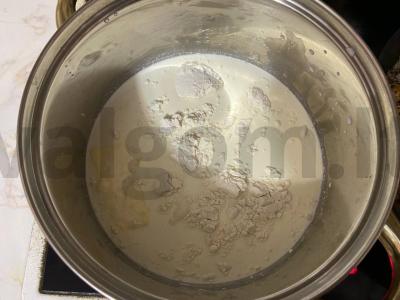 Lasagna „Namų“ su faršu ir prieskoniais Žingsnis 4