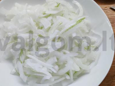 Salotas „Minutė“ Žingsnis 3