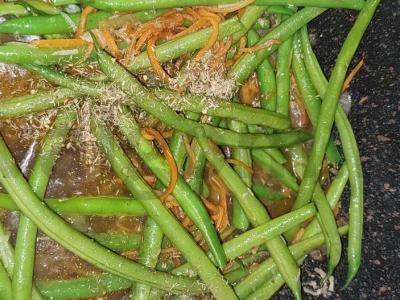 Soba su žaliąja pupelių pagal azijietišką receptą Žingsnis 2