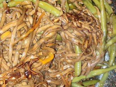 Soba su žaliąja pupelių pagal azijietišką receptą Žingsnis 3