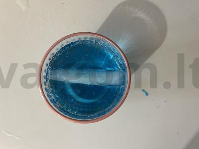 Alkoholinis kokteilis „Mėlyna lagūna“ su ledu Žingsnis 3