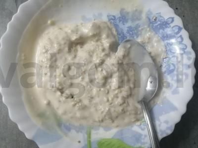 Patingėlių avižinė košė stiklainyje Žingsnis 3