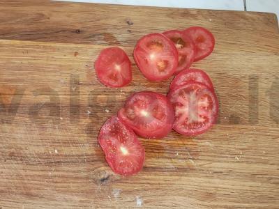 Aštrūs brusketai su pomidorais ir provanso žolelėmis Žingsnis 3