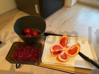 Smuzi „Granatų sprogimas“ Žingsnis 1