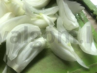 Namų šoninė iš kiaulienos folijoje Žingsnis 1