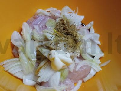 Vištienos šašlykai orkaitėje Žingsnis 2