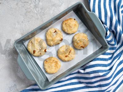 Vegetariški sausainiai su aguonomis Žingsnis 2