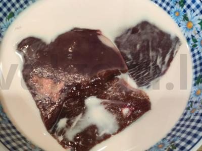 Troškinta jautienos kepenėlė Žingsnis 1