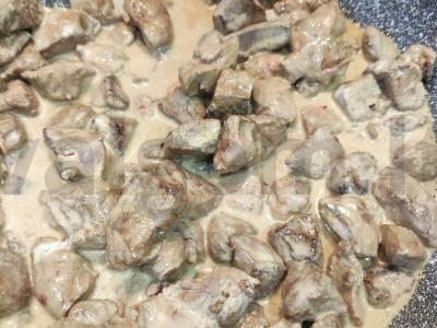 Troškinta jautienos kepenėlė Žingsnis 5