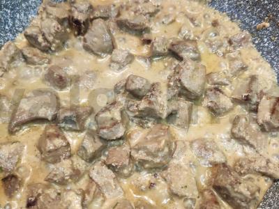 Troškinta jautienos kepenėlė pagrindine nuotrauka