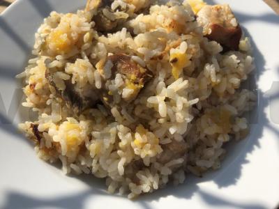 Kuskusas su moliūgu ir sviestu pagrindine nuotrauka