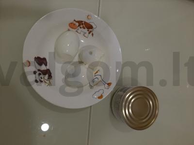 PP salotas su tunu Žingsnis 2