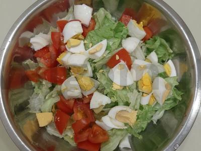 PP salotas su tunu Žingsnis 3