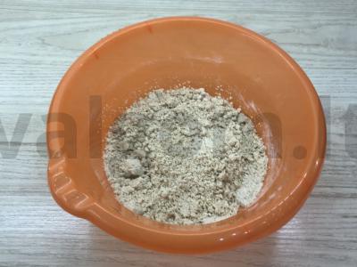 Traškūs veganiški sausainiai su sezamu Žingsnis 1