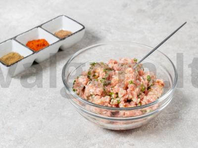 Aromatingi įdaryti daržovės Žingsnis 1