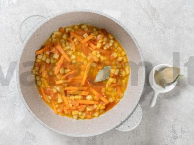 Aromatingi įdaryti daržovės Žingsnis 3